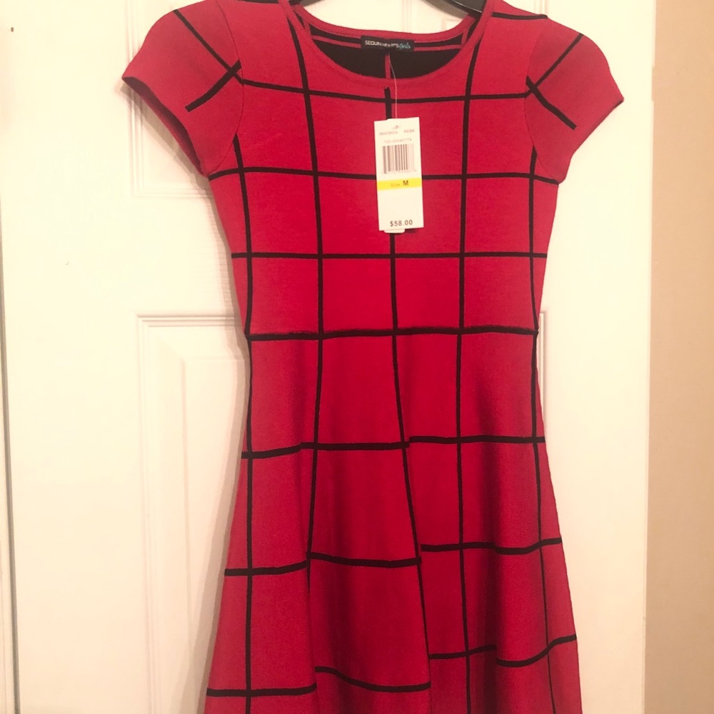 Girls Red Dress